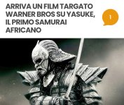 STORIE DI SAMURAI "WOKE"